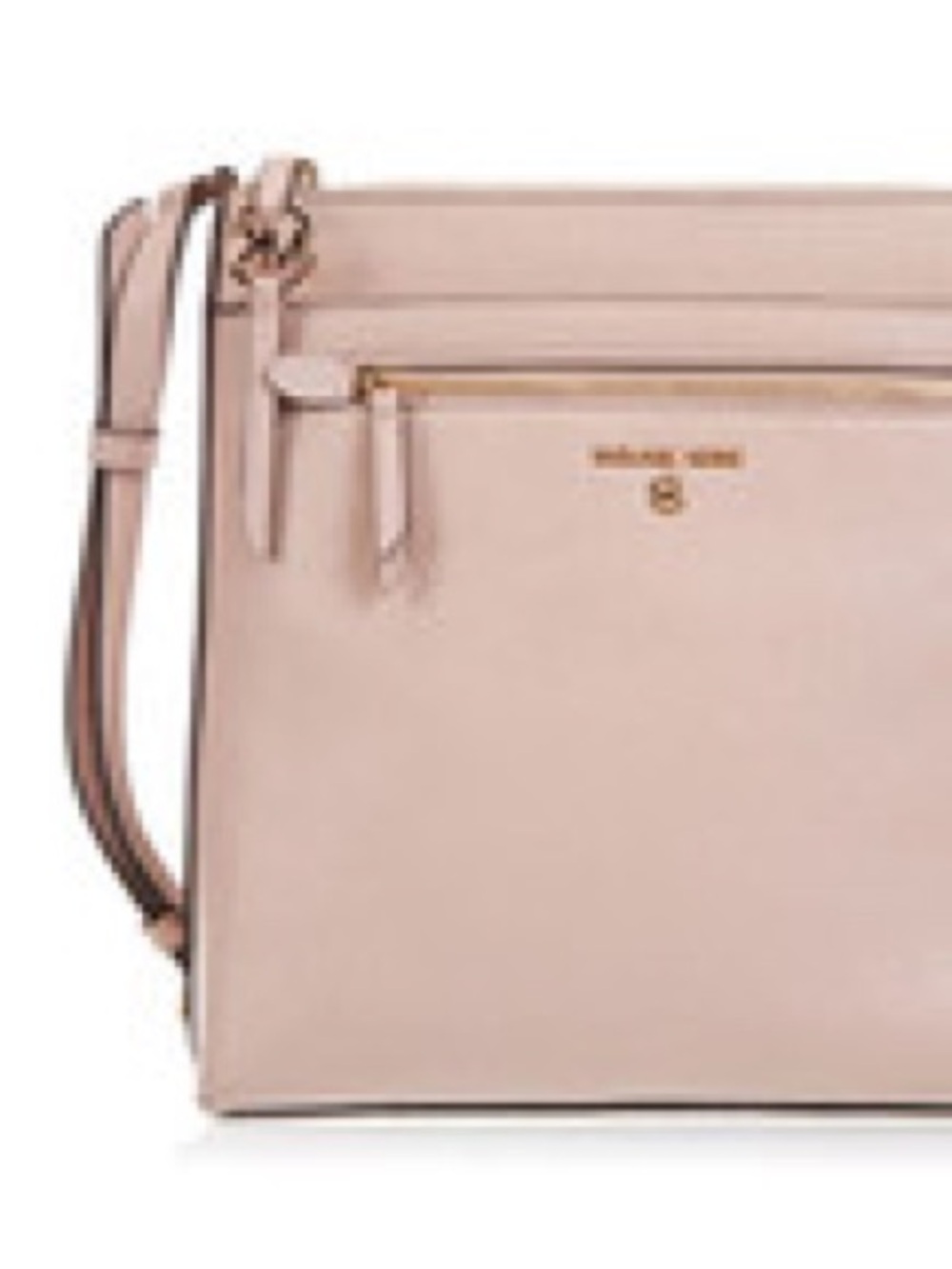 Michael Kors Jet Set Charm Soft Pink Small Flat Crossbody